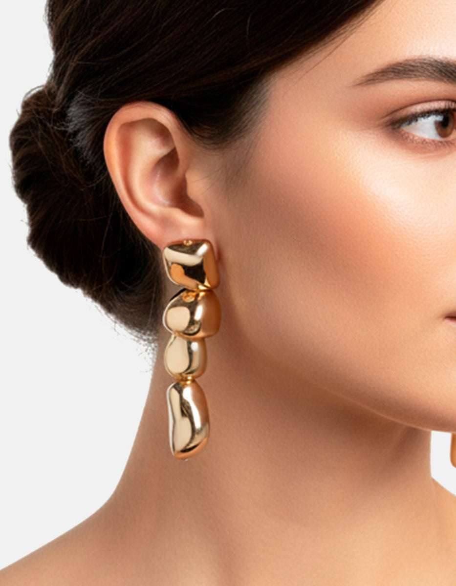 Golden Chic gold-filled earrings