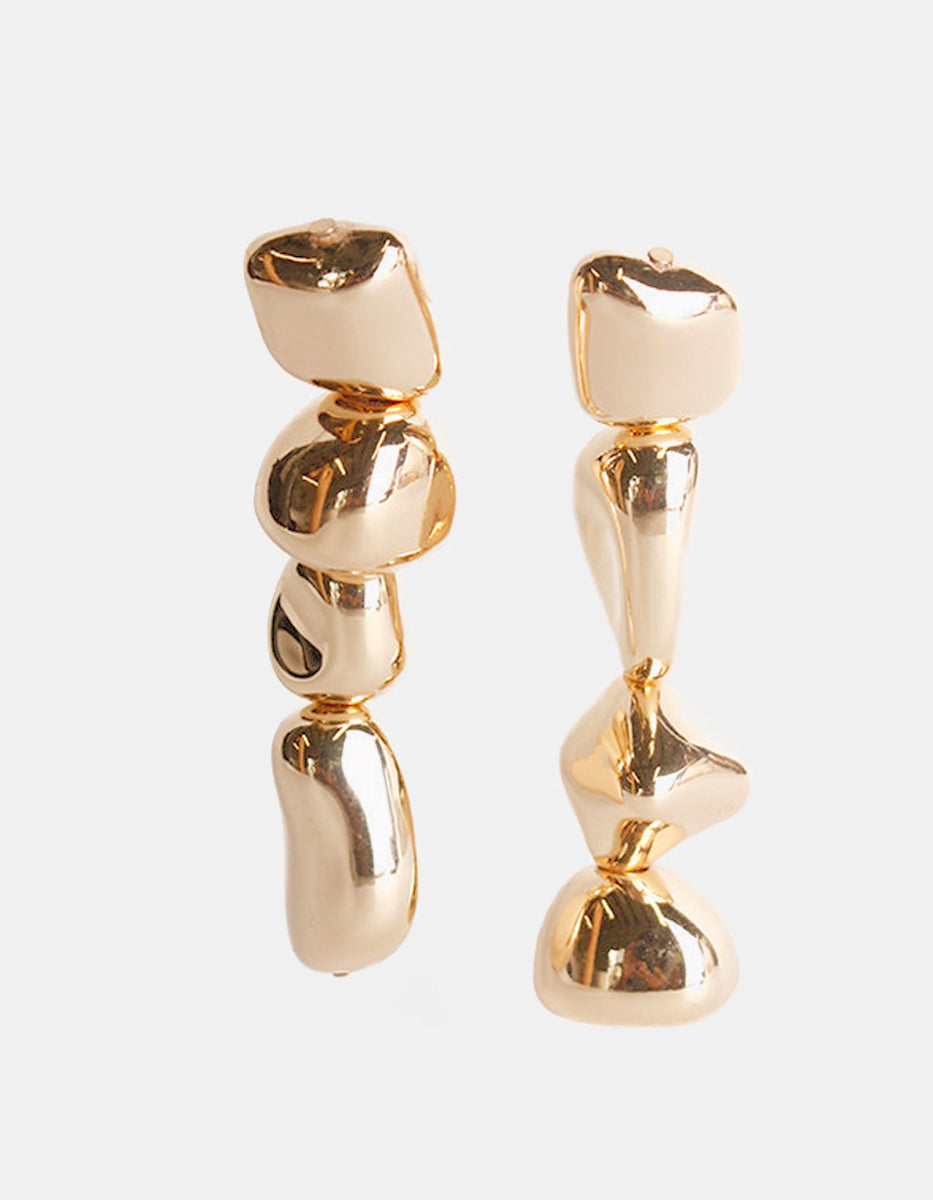Golden Chic gold-filled earrings