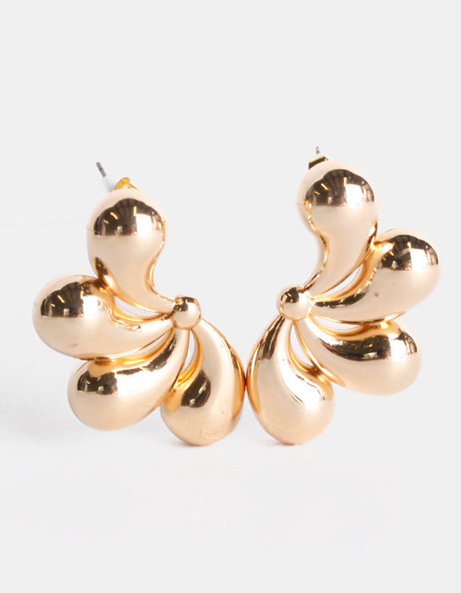 Golden Chic gold-filled earrings