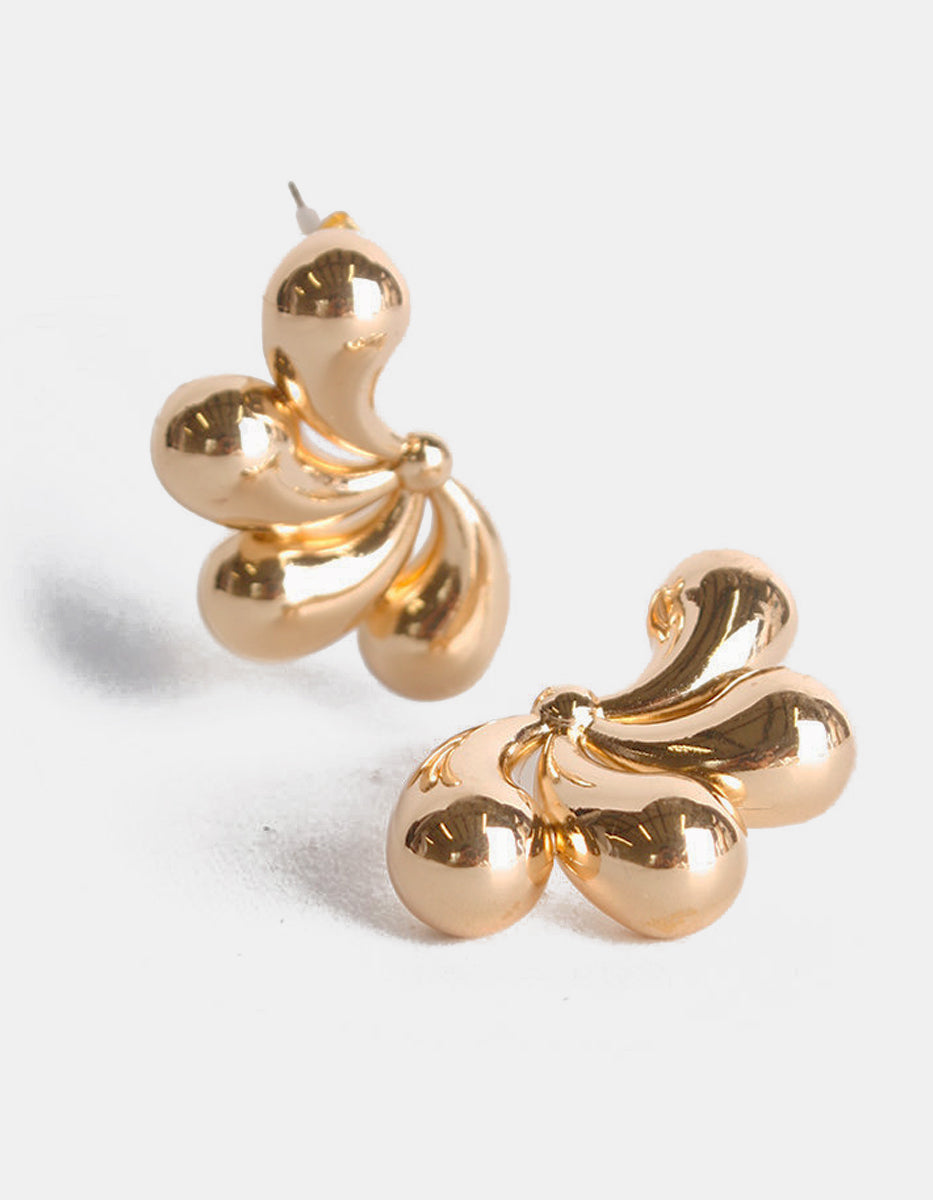 Golden Chic gold-filled earrings