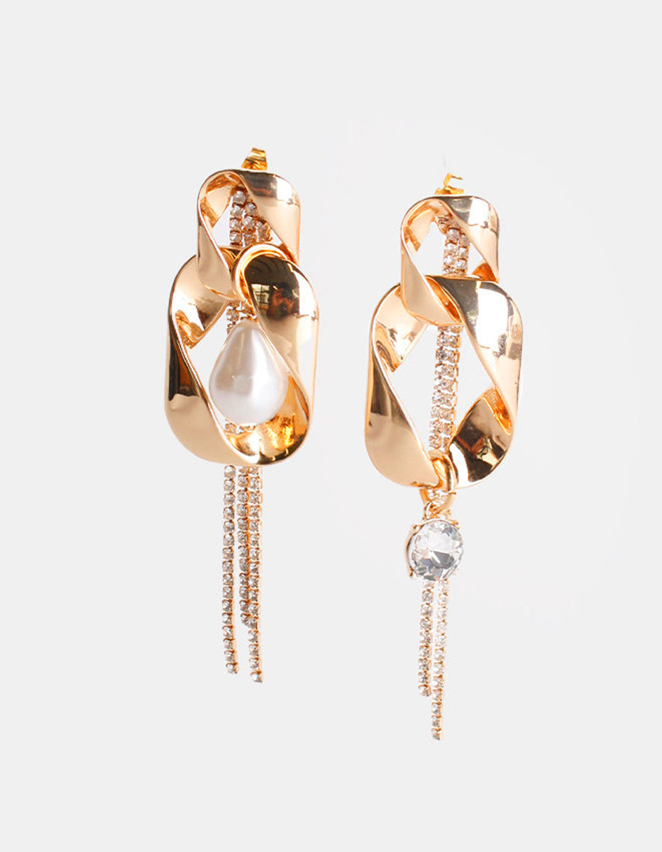 Golden Chic gold-filled earrings