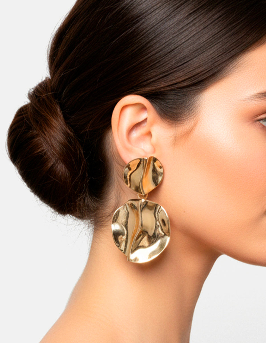 Golden Chic gold-filled earrings