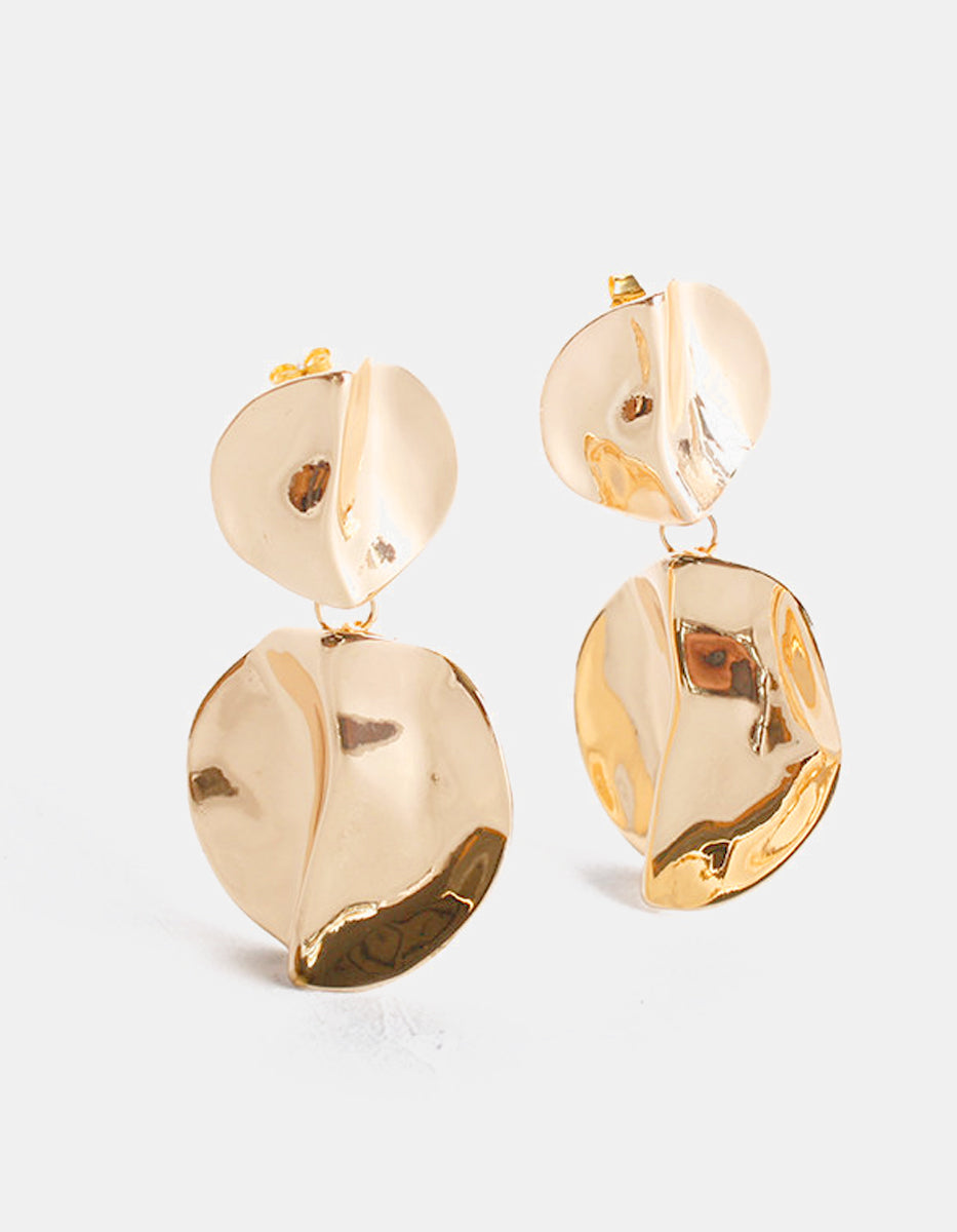 Golden Chic gold-filled earrings