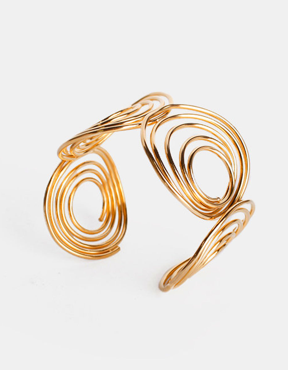 Calcuta gold-plated bracelet