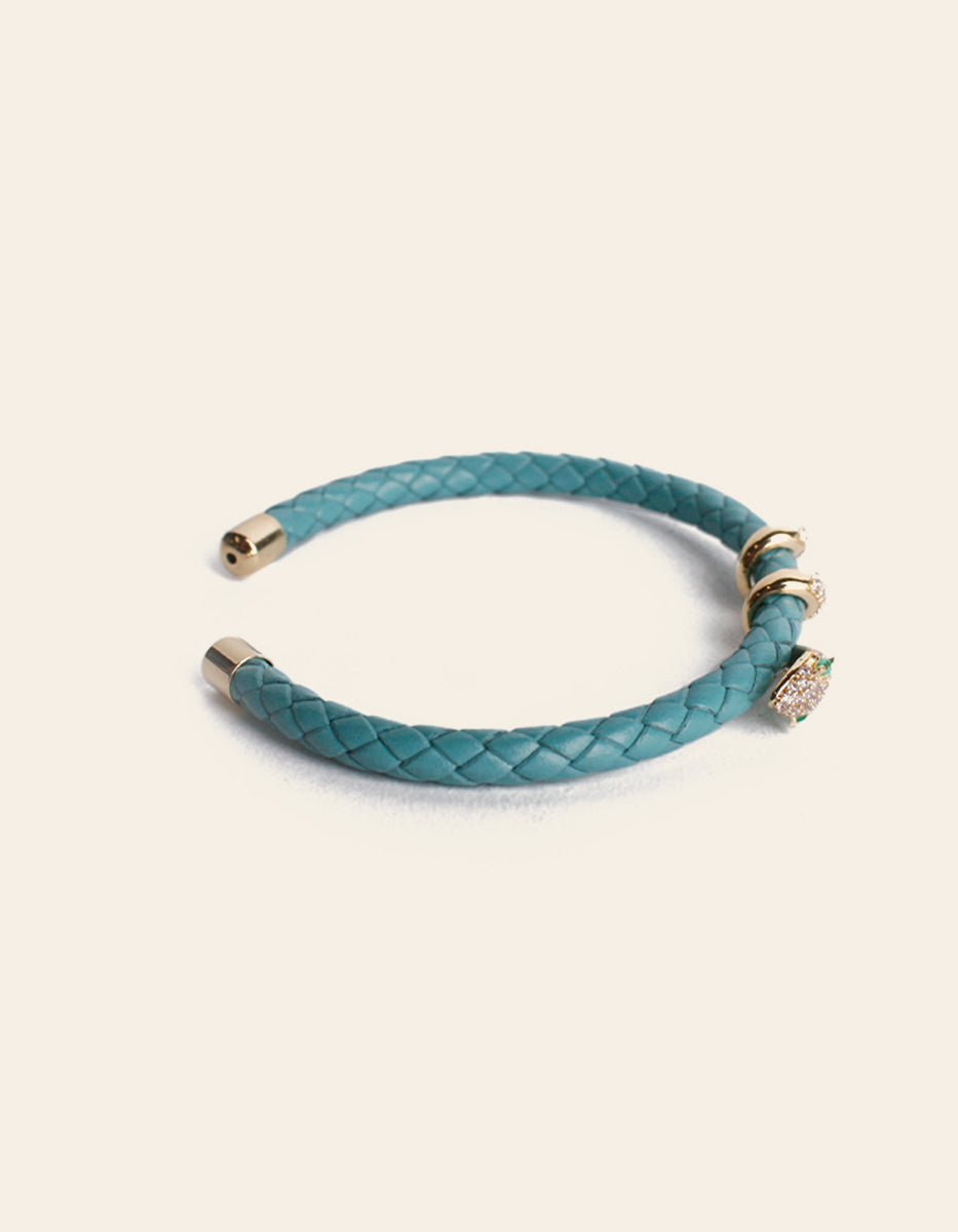 Poison Deluxe gold-plated snake bracelet