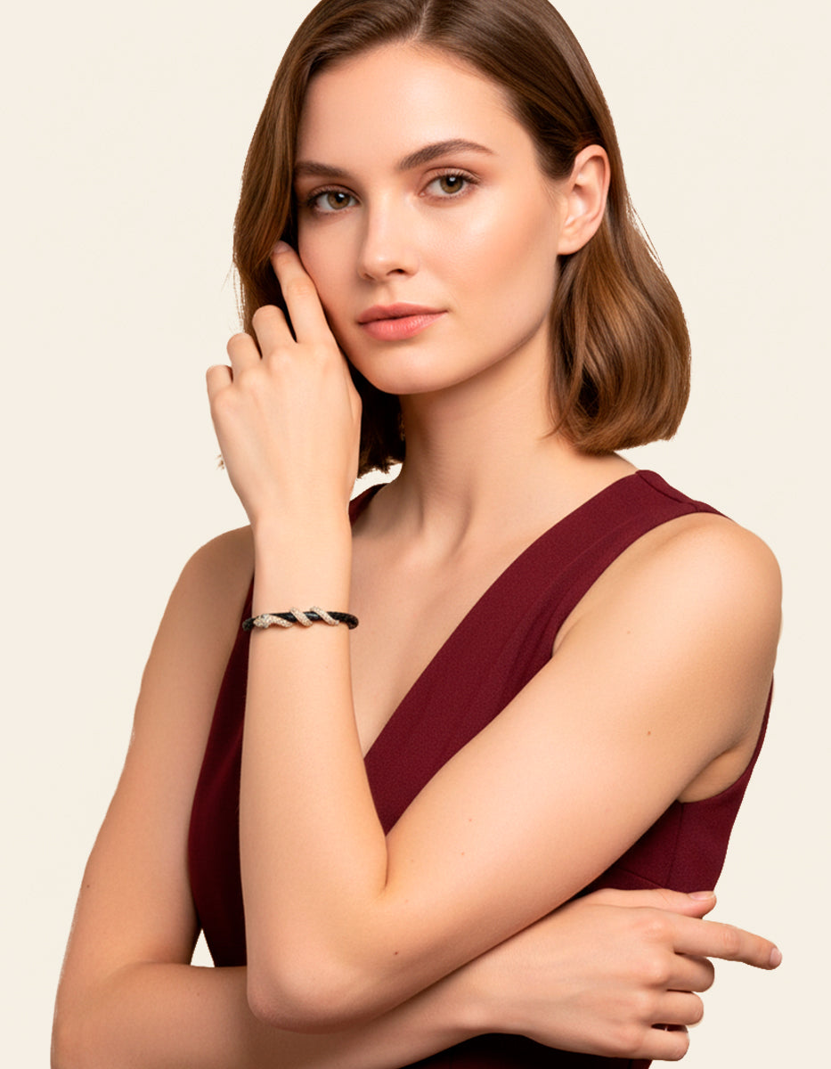 Poison Deluxe gold-plated snake bracelet