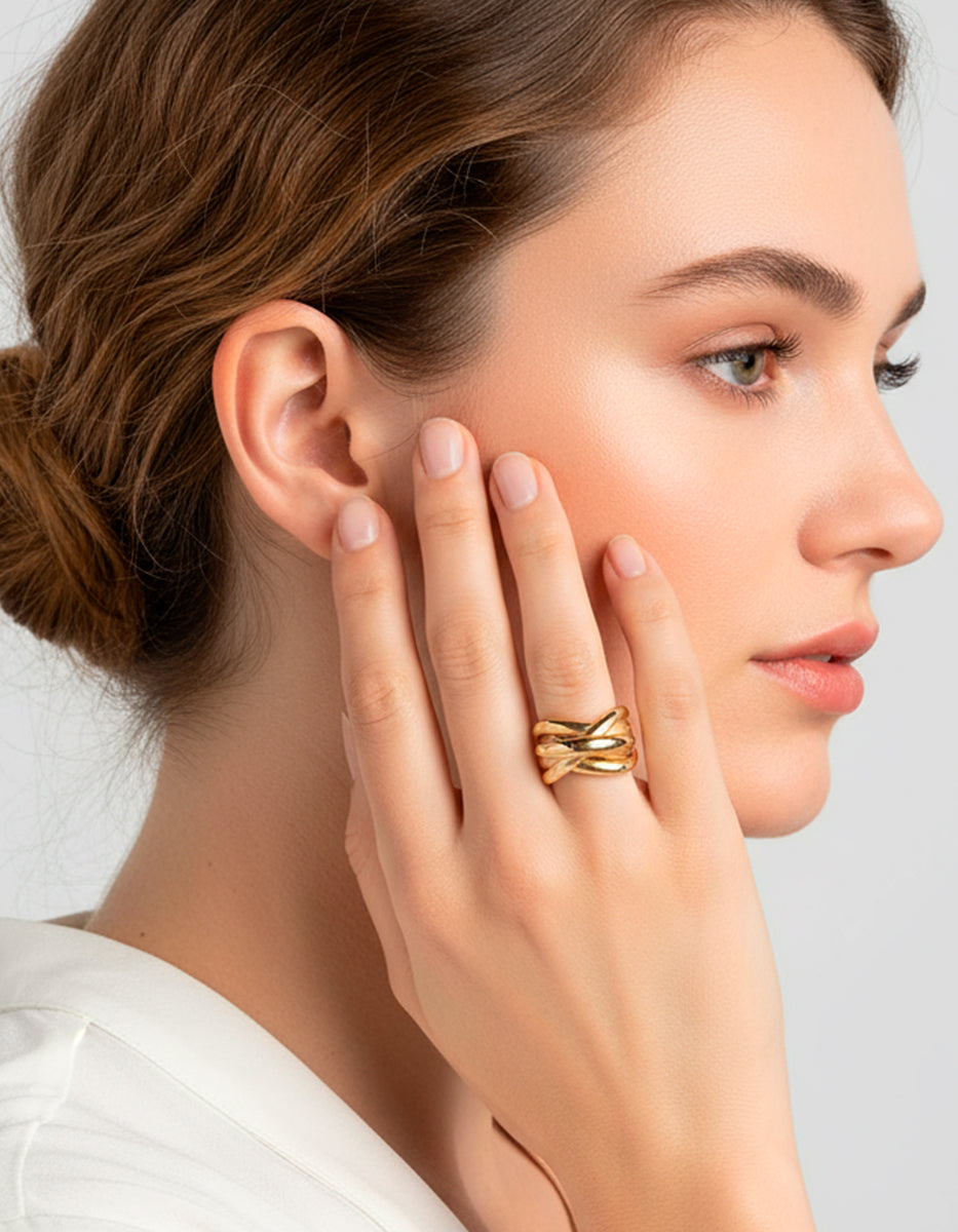 Golden Chic gold-filled ring