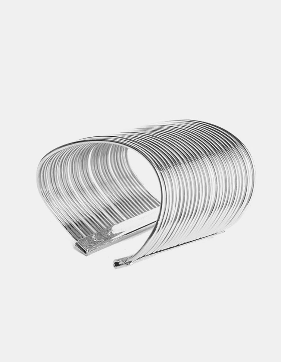 Calcuta gold-plated multi lines bracelet