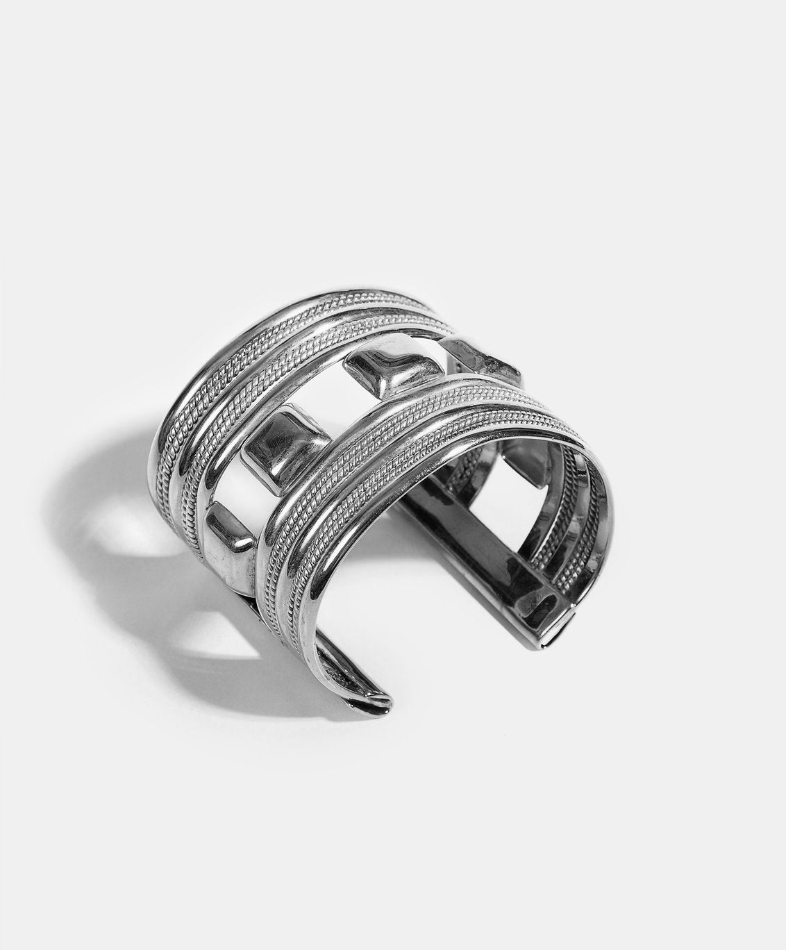 Calcuta gold-plated braided bracelet