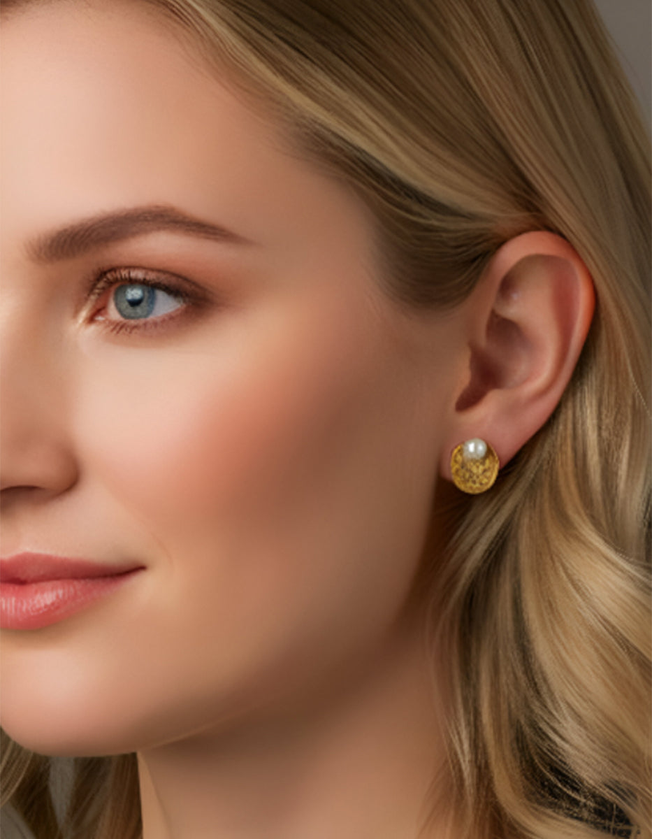 Memories Authentic Coin Earrings