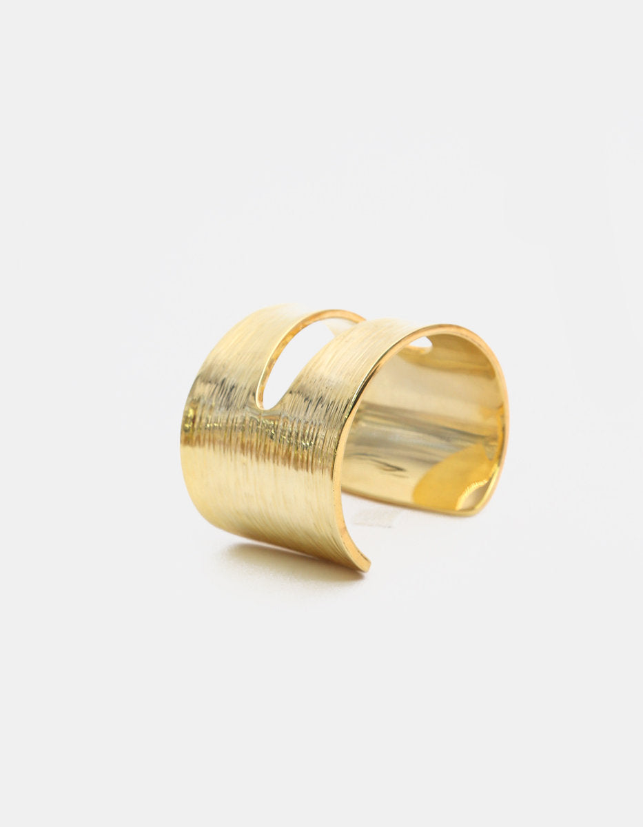 Calcuta gold-plated braided bracelet