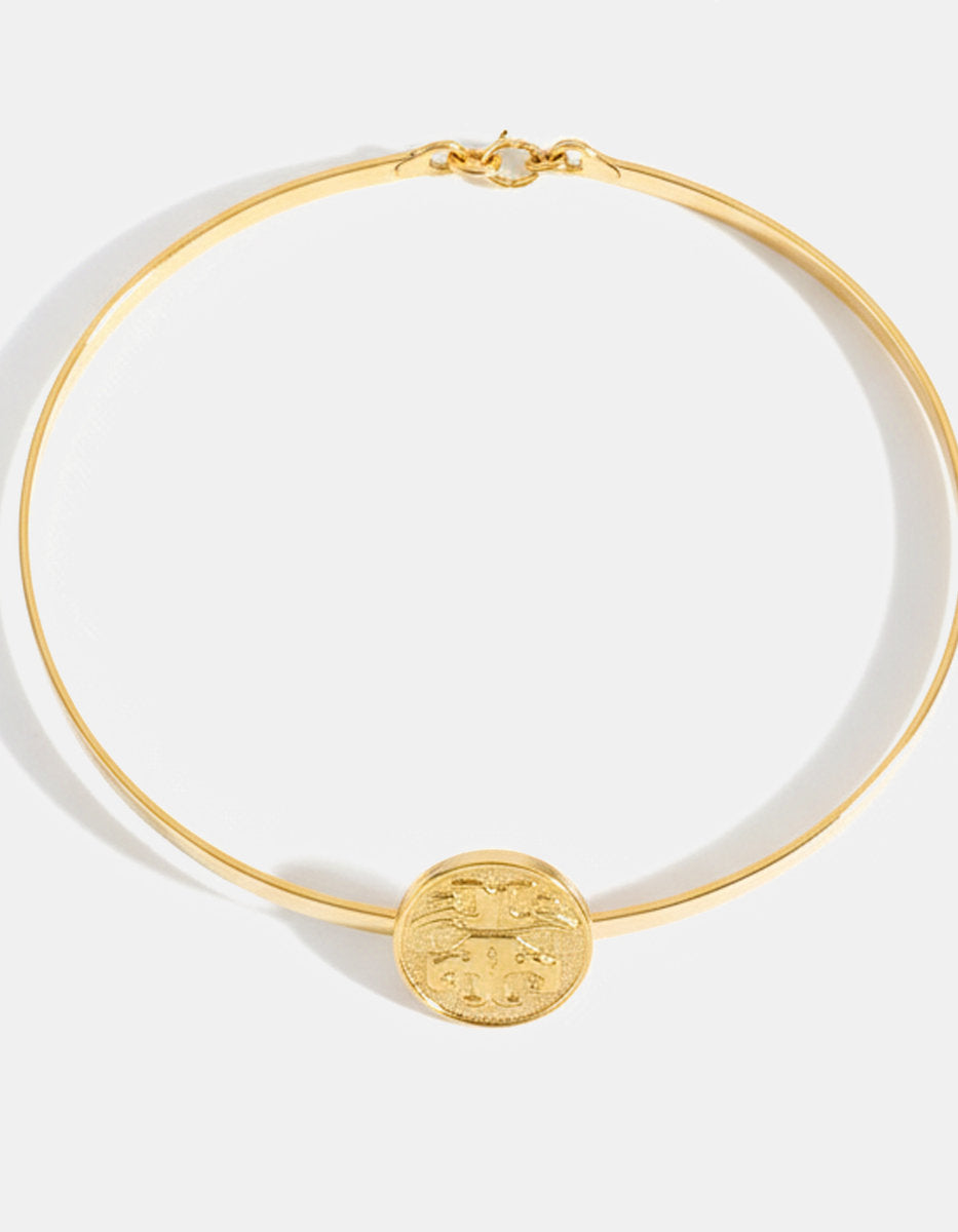 Memories Authentic Coin Choker Necklace