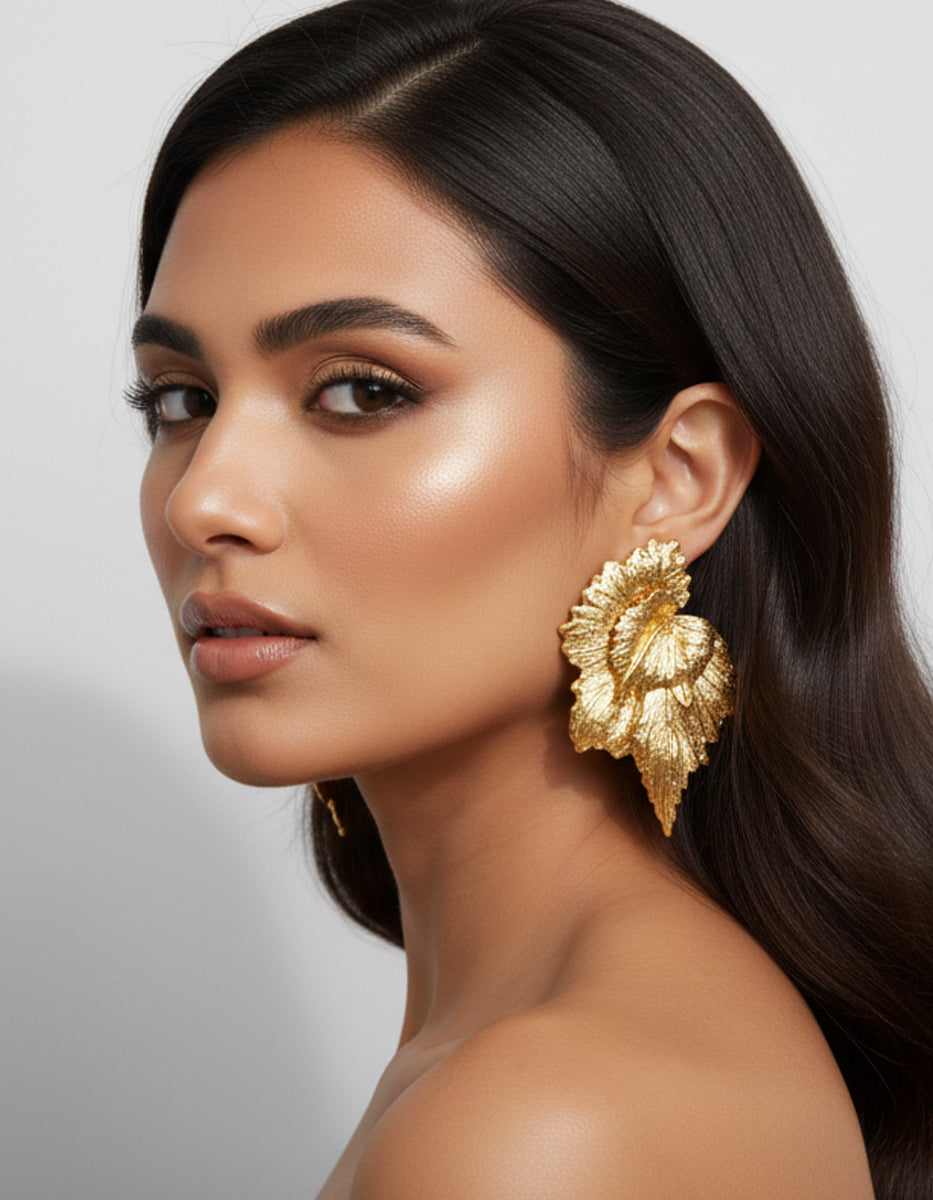 Golden Chic gold-filled earrings