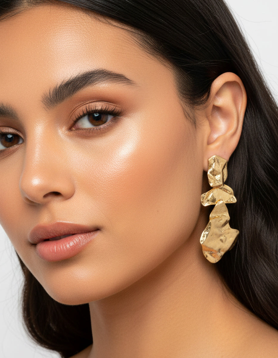 Golden Chic gold-filled earrings