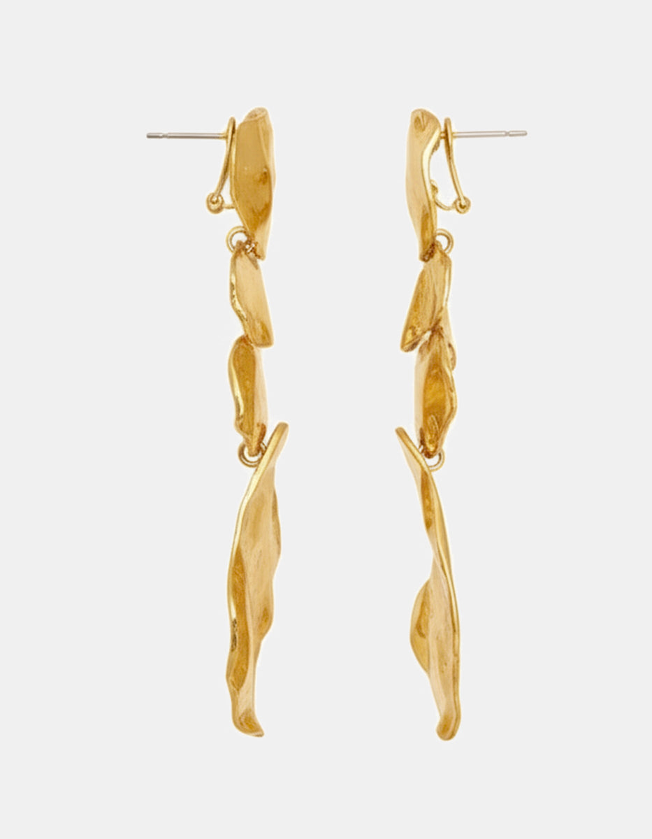 Golden Chic gold-filled earrings
