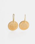 Memories Vintage 50 Centavos Coin Earrings